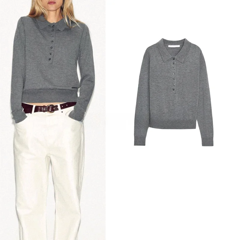 Autumn New Arrival Women's Lazy Style Long Sleeve Shirt Knitted Sweater Flat Needle Polyester Fiber Casual Fit Open Card...
Autumn New Arrival Women's Lazy Style Long Sleeve Shirt Knitted Sweater Flat Needle Polyester Fiber Casual Fit Open Card...