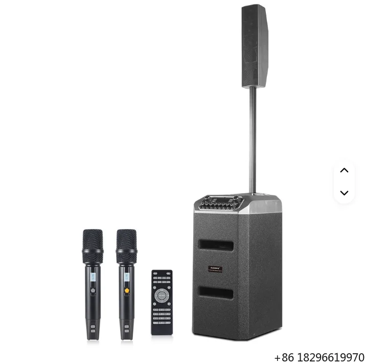 Indoor Outdoor Tower Speaker Professional Karaoke Machine Portable Theater Sound System Active Line Array Loudspeaker
Indoor Outdoor Tower Speaker Professional Karaoke Machine Portable Theater Sound System Active Line Array Loudspeaker