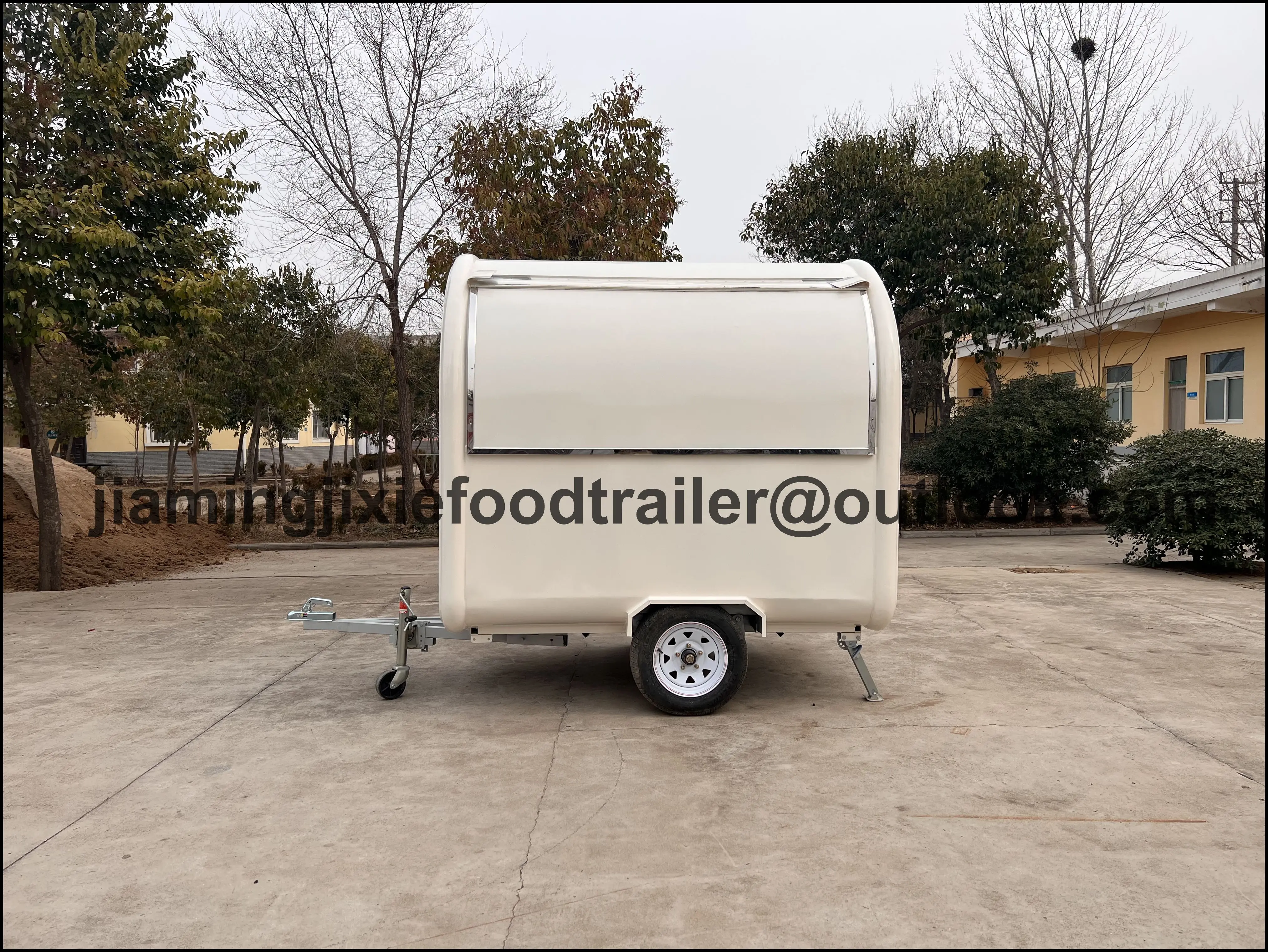 Customized Green Curved Food Trailer Mobile Coffee Shop Towable Catering Cart for Street Beverage Sale
Customized Green Curved Food Trailer Mobile Coffee Shop Towable Catering Cart for Street Beverage Sale