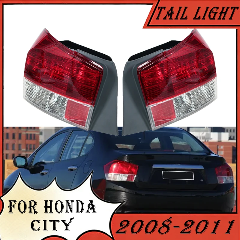For Honda City 2008 2009 2010 2011 Car Rear Bumper Tail Light Turn Signal Lamp Brake lamp Taillight Lamp Cover No Light
For Honda City 2008 2009 2010 2011 Car Rear Bumper Tail Light Turn Signal Lamp Brake lamp Taillight Lamp Cover No Light