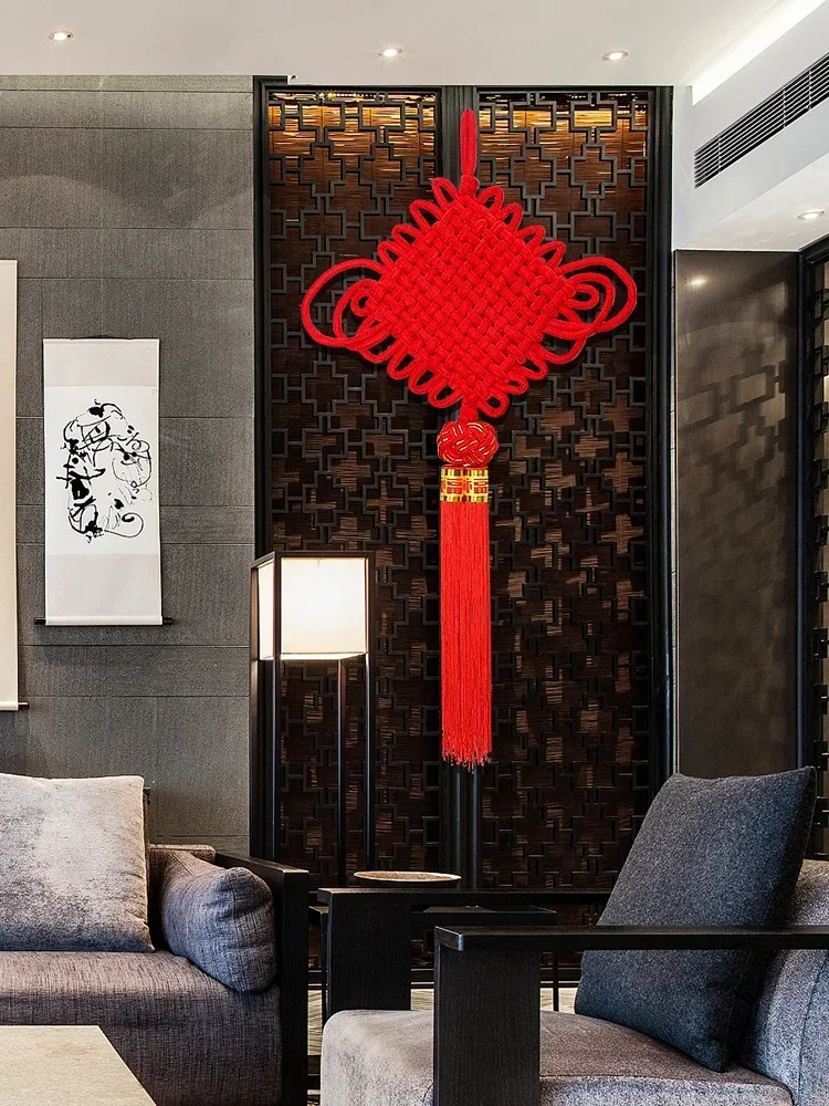 Chinese Knot Pendant Living Room Large Fu Character High-Grade Red Safety Festival Entry Door New Year Decoration Supplies
Chinese Knot Pendant Living Room Large Fu Character High-Grade Red Safety Festival Entry Door New Year Decoration Supplies