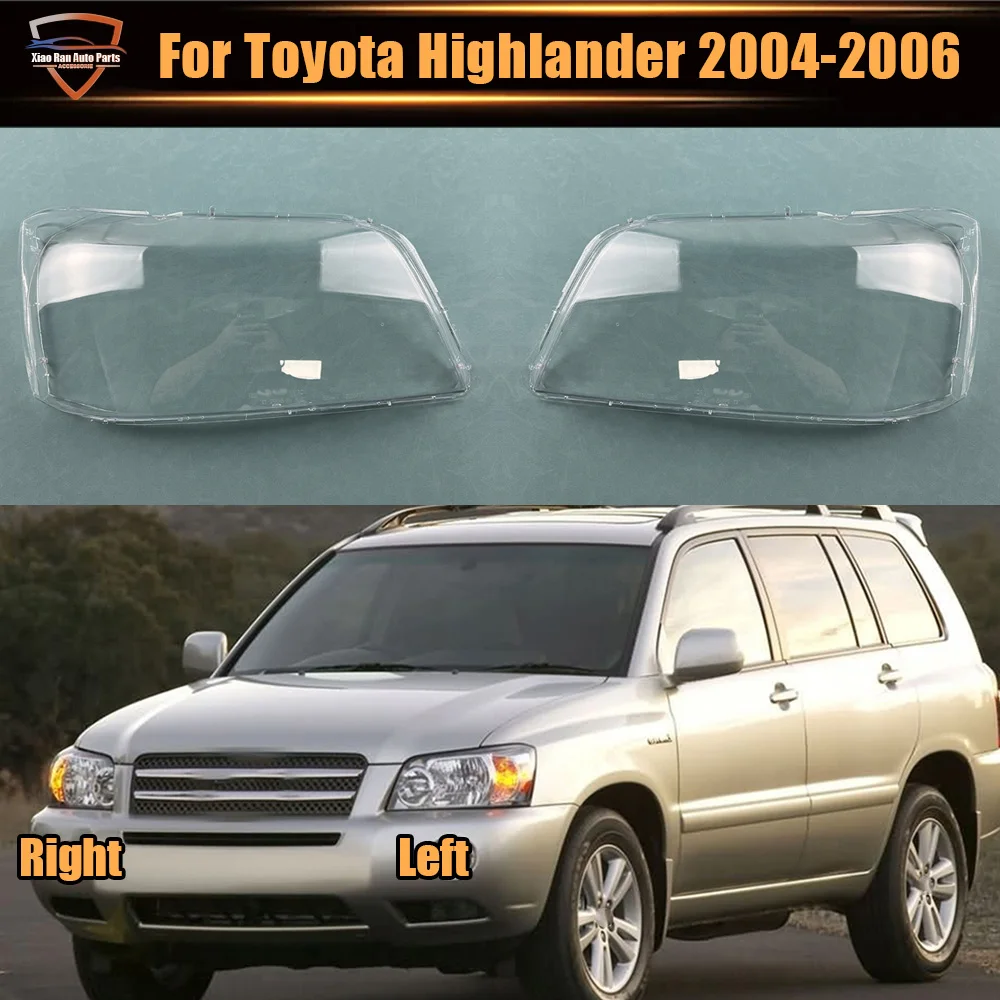 For Toyota Highlander 2004 2005 2006 (Transparent) Front Headlight Shell Headlamp Transparent Lampshade Cover Lens Plexiglass
For Toyota Highlander 2004 2005 2006 (Transparent) Front Headlight Shell Headlamp Transparent Lampshade Cover Lens Plexiglass
