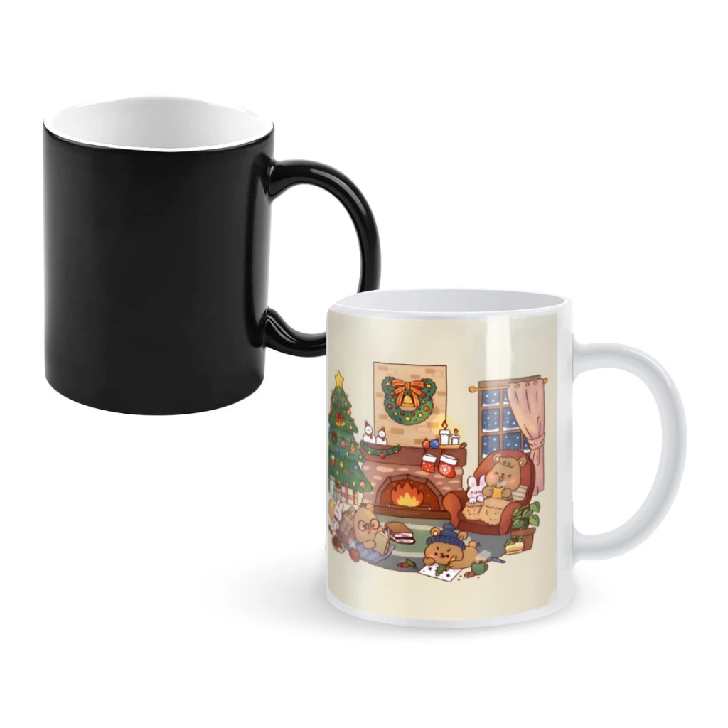 Cozy Bears ChristmasCoffee Mugs And Mug Creative Color Change Tea Cup Ceramic Milk Cups Novelty Gifts
Cozy Bears ChristmasCoffee Mugs And Mug Creative Color Change Tea Cup Ceramic Milk Cups Novelty Gifts