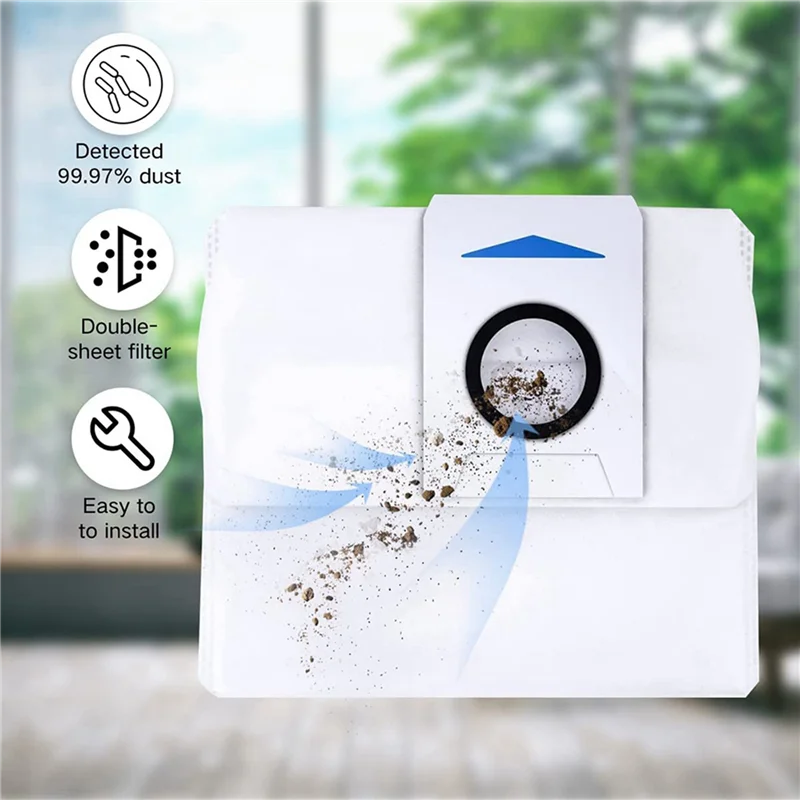 A05G-18 шт. пылесборник для ECOVACS DEEBOT X1 Omni, сменный мешок емкостью 3 л для ECOVAS Omni X1/X1 Plus
A05G-18 шт. пылесборник для ECOVACS DEEBOT X1 Omni, сменный мешок емкостью 3 л для ECOVAS Omni X1/X1 Plus