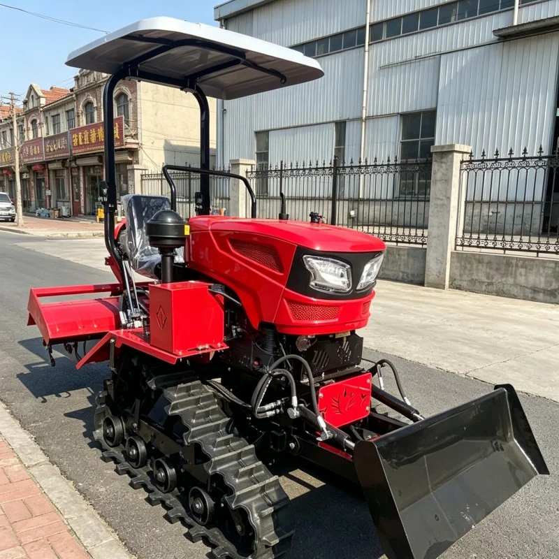 Customized EU CE Certified Rotary Tiller, Crawler Type All-scenario Cultivator, 2026 Hot-selling Agricultural Tillage Machinery
Customized EU CE Certified Rotary Tiller, Crawler Type All-scenario Cultivator, 2026 Hot-selling Agricultural Tillage Machinery