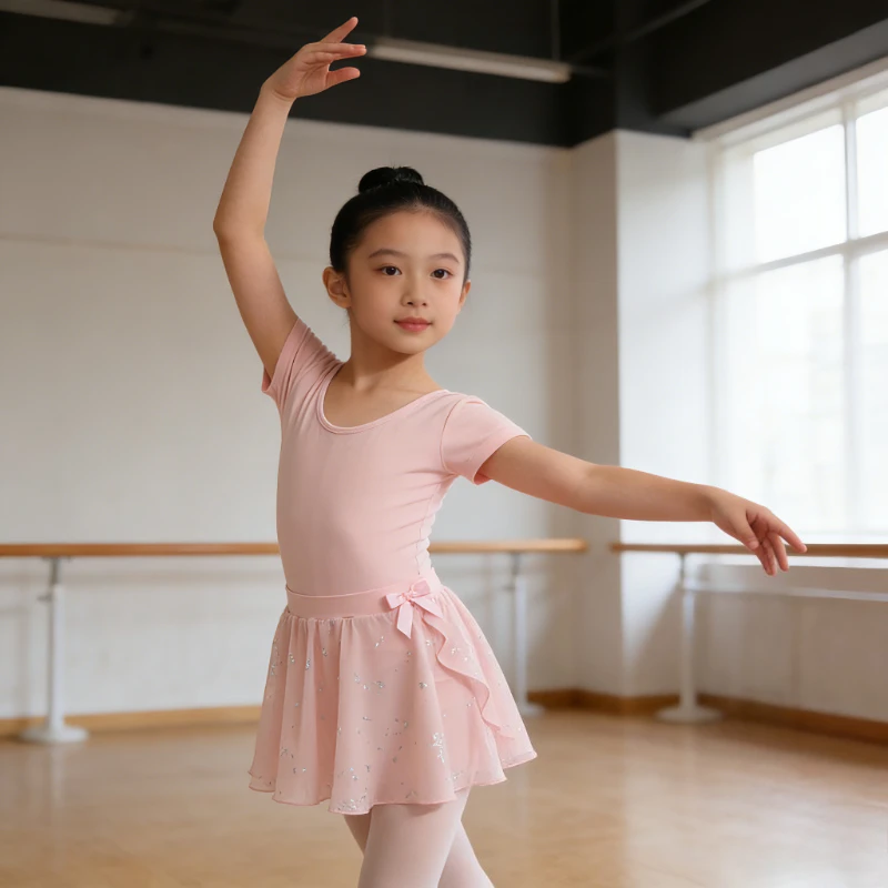 Girls Ballet Leotard Dress Ruffle Skirt Cross Back Dance Costume Soft Cotton Practice Wear 3-8Y Ballet Dance Outfit for Young
Girls Ballet Leotard Dress Ruffle Skirt Cross Back Dance Costume Soft Cotton Practice Wear 3-8Y Ballet Dance Outfit for Young