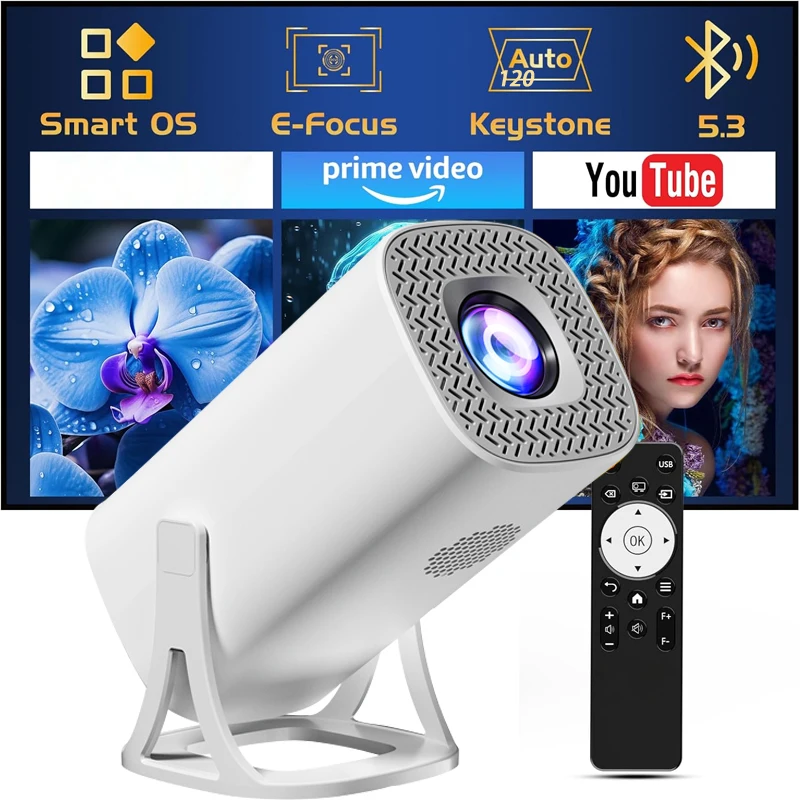 Умный проектор S40 с электрическим фокусом и автоматическим брелоком, кинопроектор 1080P с Wi-Fi и Bluetooth, светящиеся принадлежности для вечеринок
Умный проектор S40 с электрическим фокусом и автоматическим брелоком, кинопроектор 1080P с Wi-Fi и Bluetooth, светящиеся принадлежности для вечеринок