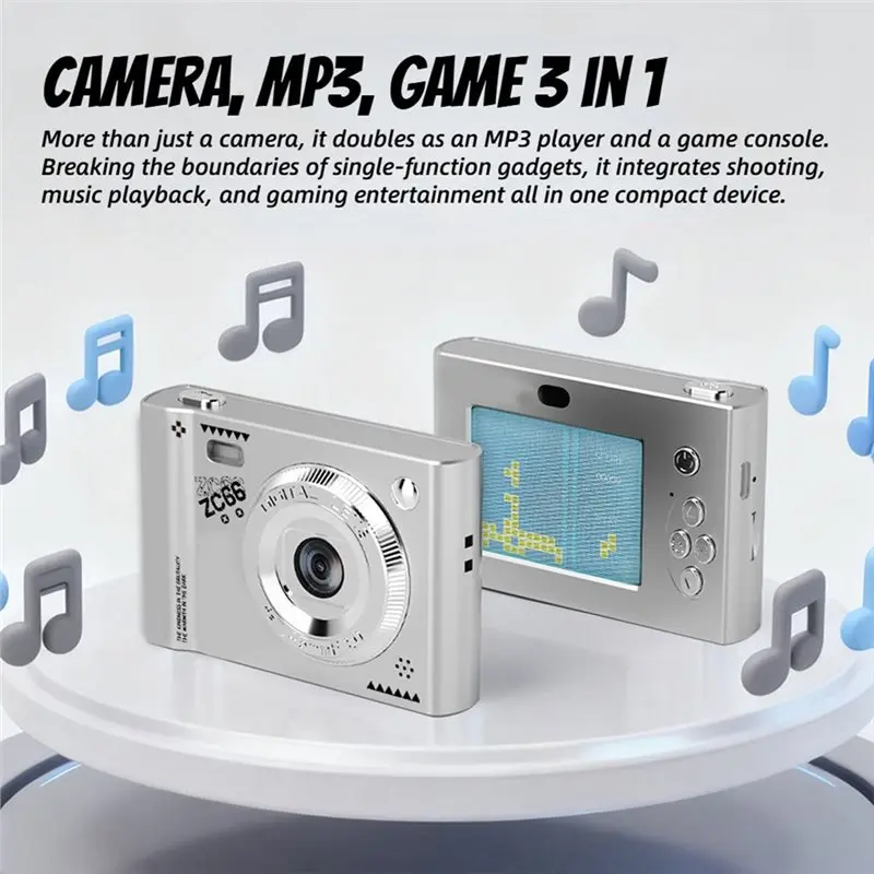 Hot-Portable Card Camera 48MP 4K Digital Camera Retro CCD With 8X Zoom Auto Focus MP3 Music Player Game Function Entry-Level
Hot-Portable Card Camera 48MP 4K Digital Camera Retro CCD With 8X Zoom Auto Focus MP3 Music Player Game Function Entry-Level