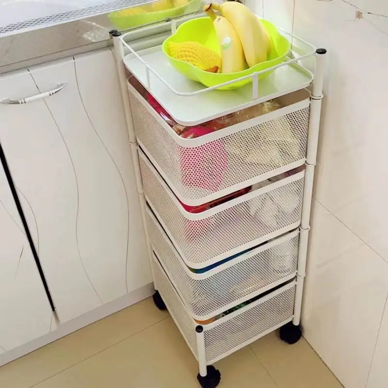 Kitchen Multi-layer Storage Rack Stand Vegetable Fruit Basket Creative Storage Basket Home Use Metal Alloy Wall-Mounted Shelf
Kitchen Multi-layer Storage Rack Stand Vegetable Fruit Basket Creative Storage Basket Home Use Metal Alloy Wall-Mounted Shelf