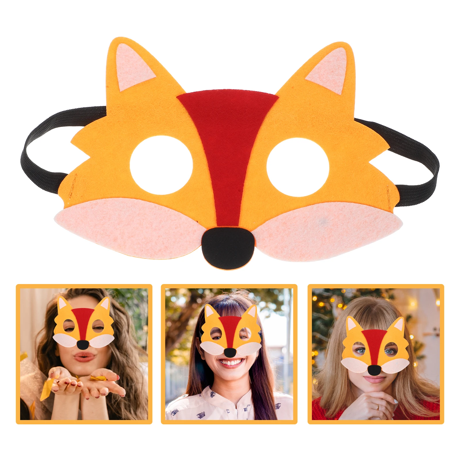 6pcs Werewolf Fox Cosplay Half Face Animal Halloween Bridegroom Masks Props for Party Festivals Halloween Mask Props Costumes
6pcs Werewolf Fox Cosplay Half Face Animal Halloween Bridegroom Masks Props for Party Festivals Halloween Mask Props Costumes
