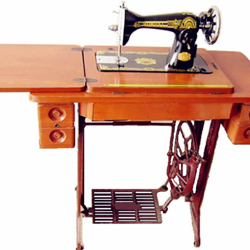 A Complete Set JA1-1 Household Sewing Machine with 3-drawer Table and Stand
A Complete Set JA1-1 Household Sewing Machine with 3-drawer Table and Stand