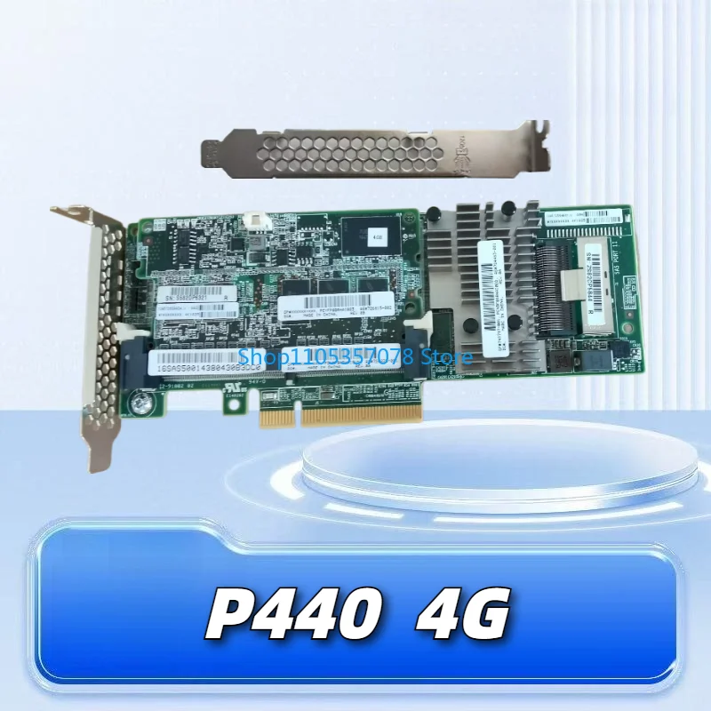 Original P440 4G 749797-00 Server Smart Array Card 12GB RAID Controller Card Cache 4GB Cache SAS SATA
Original P440 4G 749797-00 Server Smart Array Card 12GB RAID Controller Card Cache 4GB Cache SAS SATA
