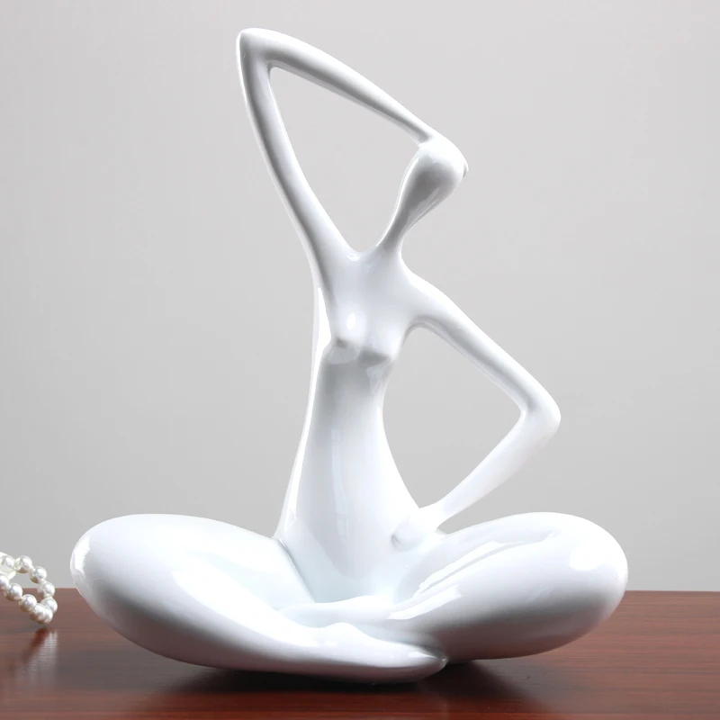 Abstract Yoga Figure Art Sculpture Decoration Yoga Girl Figurine Fat Lady Statue Creative Resin Crafts Home Decorations R4450
Abstract Yoga Figure Art Sculpture Decoration Yoga Girl Figurine Fat Lady Statue Creative Resin Crafts Home Decorations R4450