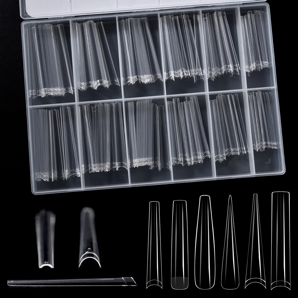 180Pcs/Box False Nail Tips Square Straight Extra Long Half Cover Nails Artificial Acrylic False Nail Tips Press On Manicure Tool
180Pcs/Box False Nail Tips Square Straight Extra Long Half Cover Nails Artificial Acrylic False Nail Tips Press On Manicure Tool