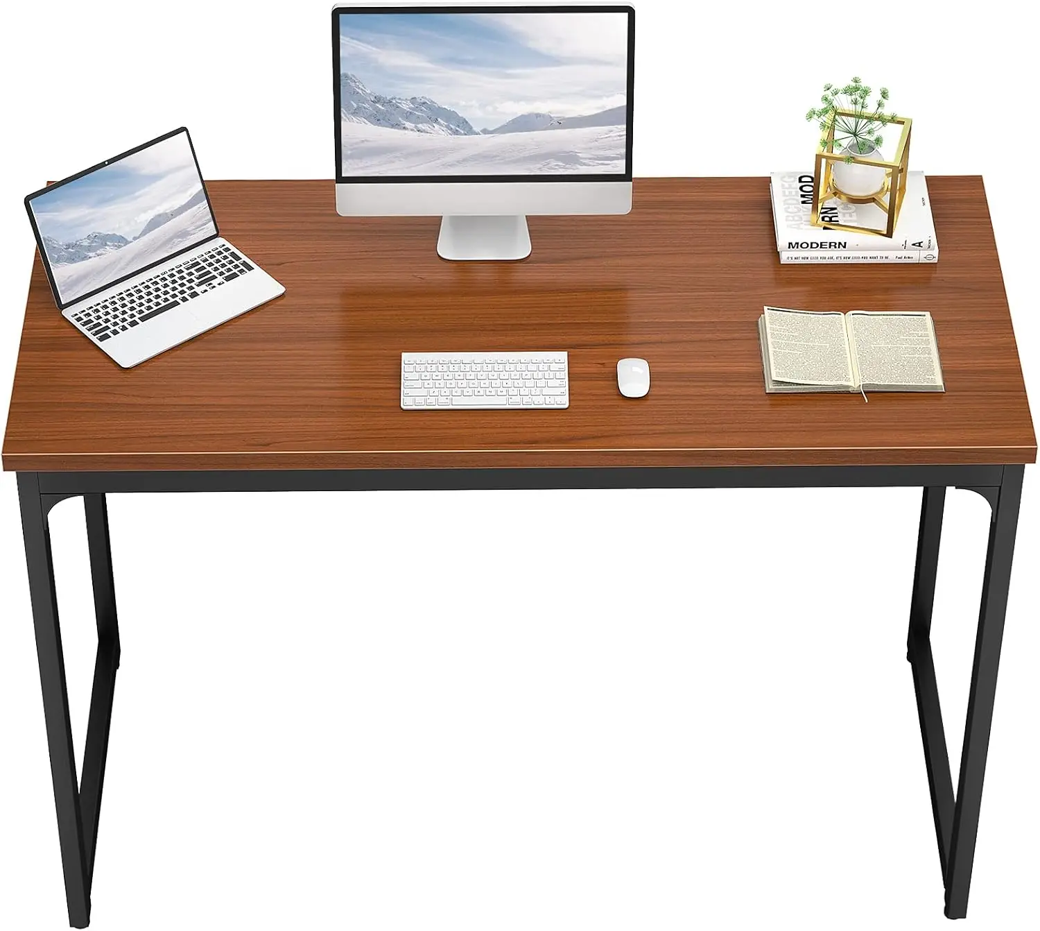 Computer Desk 47” Modern Sturdy Office Desk 47 Inch PC Laptop Notebook Study Writing Table for Home Office Workstation, Teak
Computer Desk 47” Modern Sturdy Office Desk 47 Inch PC Laptop Notebook Study Writing Table for Home Office Workstation, Teak