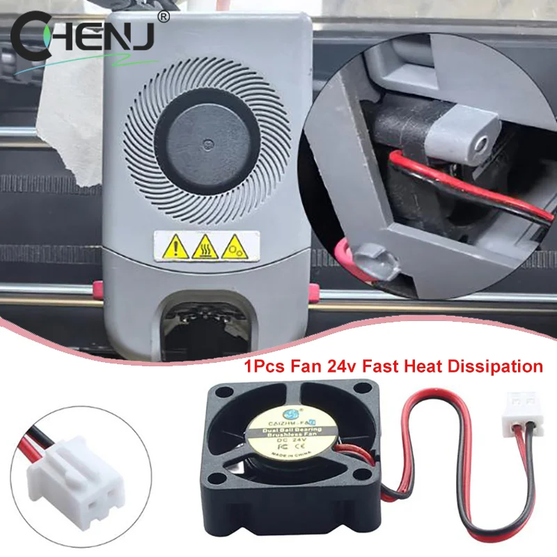 1Pcs For Flashforge Adventurer 5M Pro 3010 Fan 24v Fast Heat Dissipation For 5M Pro Hotend Board
1Pcs For Flashforge Adventurer 5M Pro 3010 Fan 24v Fast Heat Dissipation For 5M Pro Hotend Board
