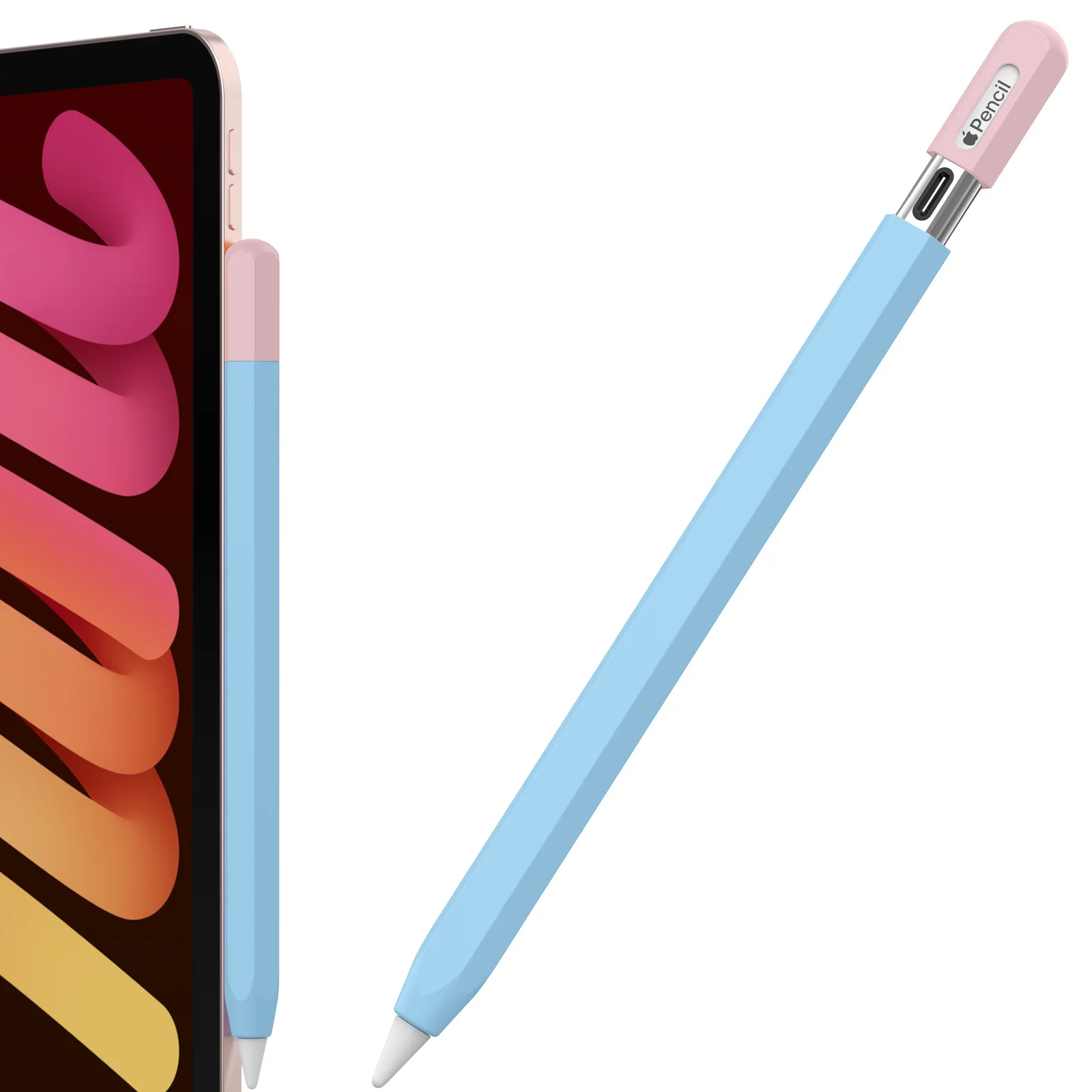 Silicone Pencil Case For Apple Pencil 3 USB-C Color Soft Ultra Thin Protective Cover For iPad Pencil 3 USB-C Shockproof Sleeve
Silicone Pencil Case For Apple Pencil 3 USB-C Color Soft Ultra Thin Protective Cover For iPad Pencil 3 USB-C Shockproof Sleeve