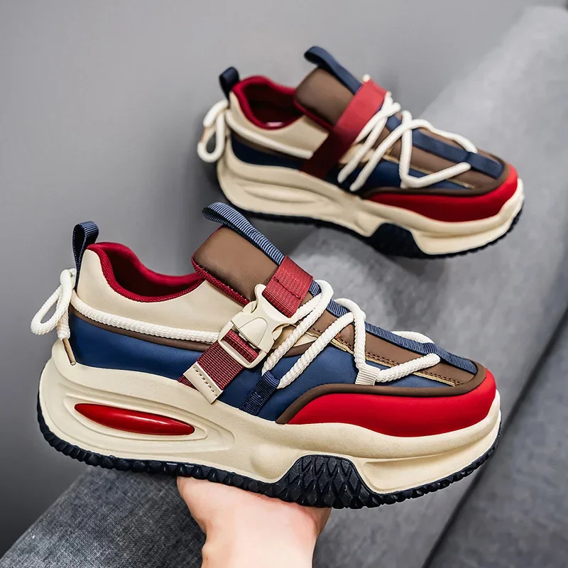 Fashion Men's Sneakers 2025 Trend Personalized Casual Men Shoes Comfort Platform vulcanized Shoes for Men Zapatillas De Hombre
Fashion Men's Sneakers 2025 Trend Personalized Casual Men Shoes Comfort Platform vulcanized Shoes for Men Zapatillas De Hombre