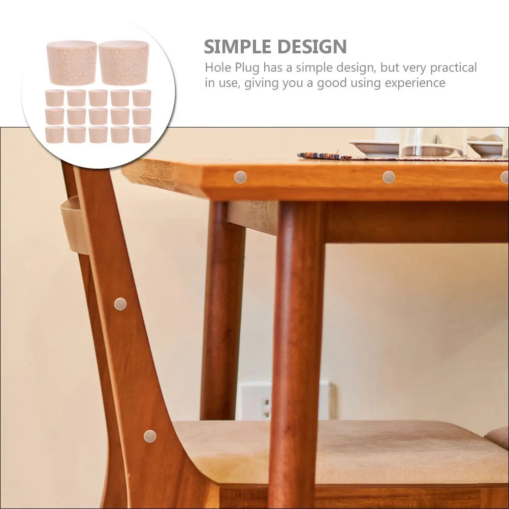 100pcs Wooden Hole For Furniture Slightly Tapered Wood Button Plugs Easy Install Sturdy Lightweight Natural Color Decorative
100pcs Wooden Hole For Furniture Slightly Tapered Wood Button Plugs Easy Install Sturdy Lightweight Natural Color Decorative