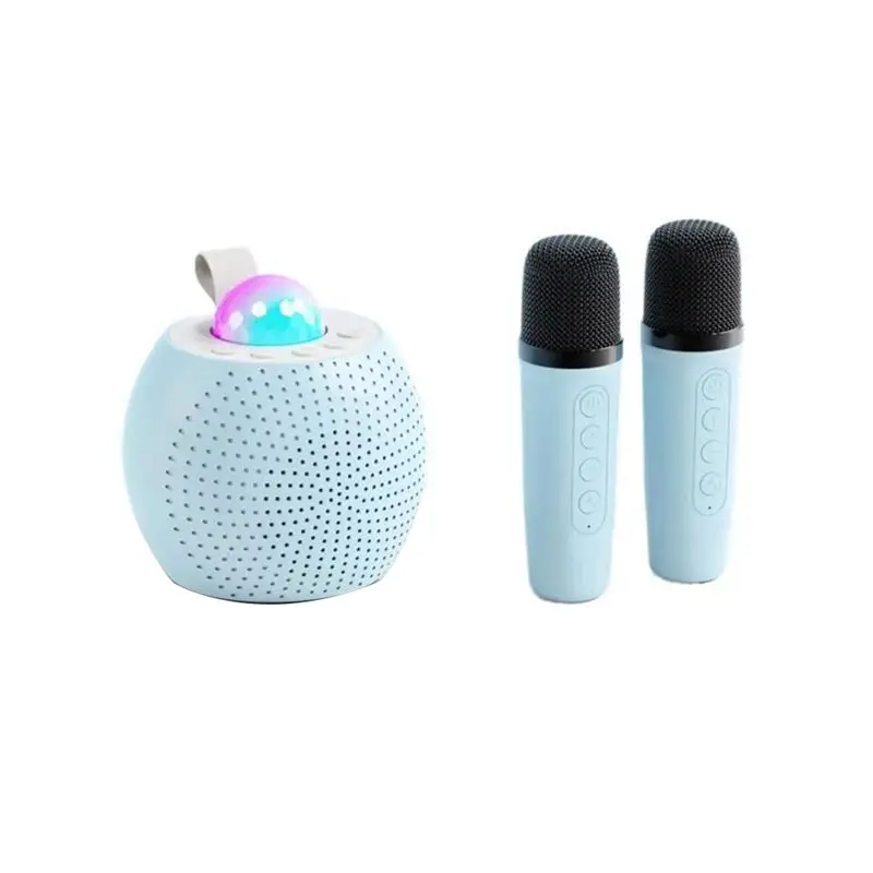 Новинка: беспроводной микрофон-колонка Bluetooth с 2 беспроводными микрофонами и светодиодной подсветкой для вечеринок и дней рождения B
Новинка: беспроводной микрофон-колонка Bluetooth с 2 беспроводными микрофонами и светодиодной подсветкой для вечеринок и дней рождения B