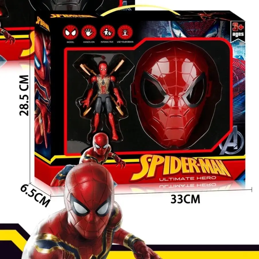 Spider Man Figurine Iron Man Figurine Avengers Figurine Genuine Collection Boy Birthday Gift Toy Gun Exquisite Gift Box In Stock
Spider Man Figurine Iron Man Figurine Avengers Figurine Genuine Collection Boy Birthday Gift Toy Gun Exquisite Gift Box In Stock