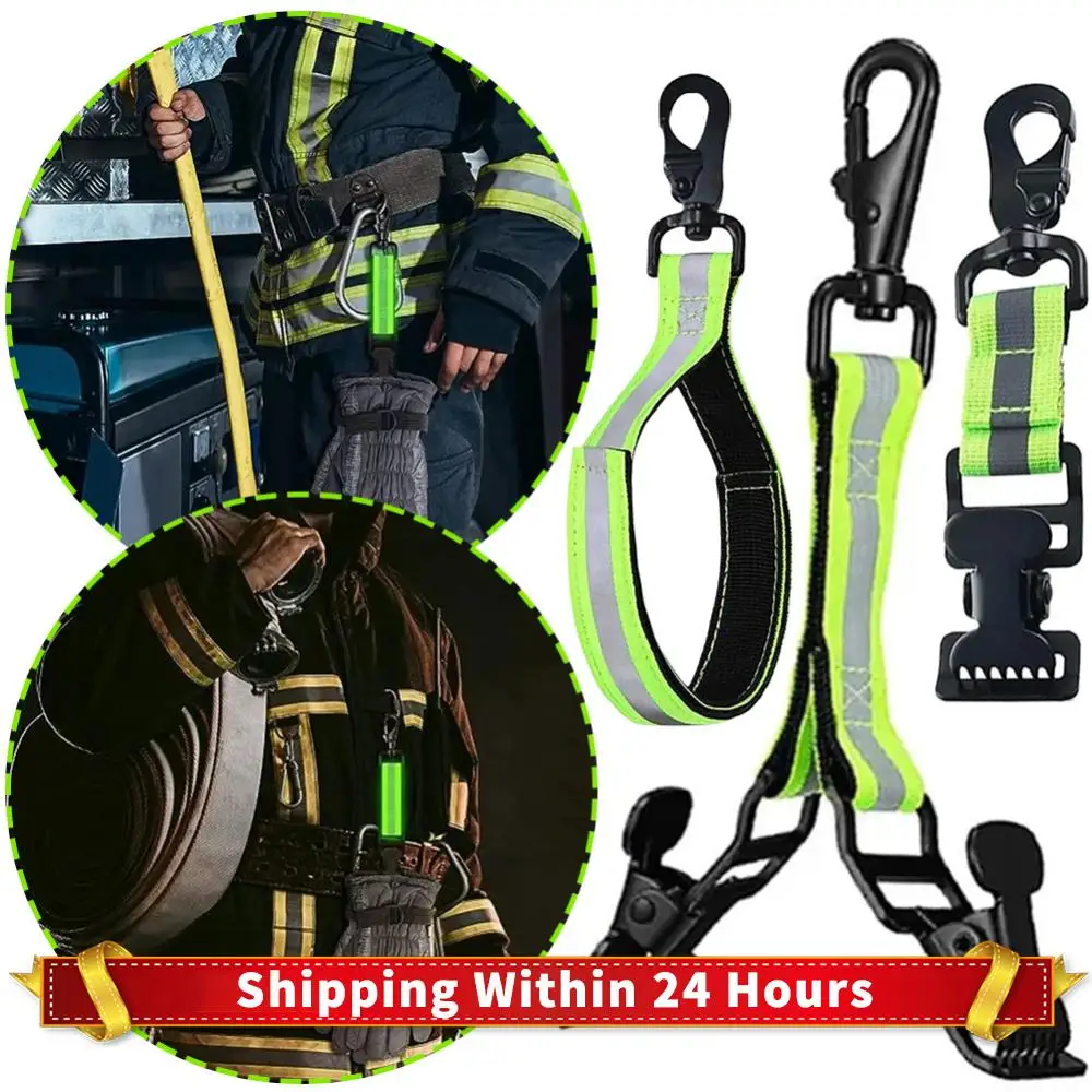 Ремень для перчаток пожарного, зажимы для защитных перчаток со светоотражающей отделкой, держатель для перчаток для работы, аксессуары для пожарного спасательного пожарного
Ремень для перчаток пожарного, зажимы для защитных перчаток со светоотражающей отделкой, держатель для перчаток для работы, аксессуары для пожарного спасательного пожарного