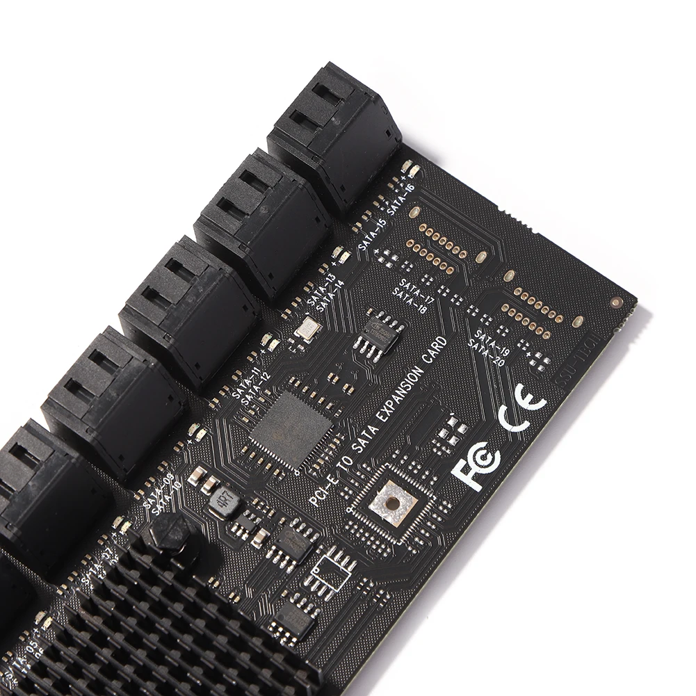 16-портовая карта расширения PCIE PCIE, адаптер контроллера PCIe, высокоскоростной адаптер PCIe SATA3.0, 6 Гбит/с для настольного ПК 
16-портовая карта расширения PCIE PCIE, адаптер контроллера PCIe, высокоскоростной адаптер PCIe SATA3.0, 6 Гбит/с для настольного ПК