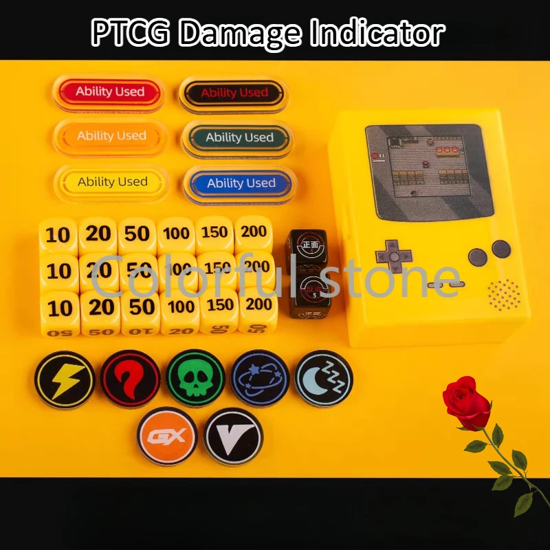 Pokemon Anime Character Match Scoring Damage Counter Damage Indicator Dice Abilitiy Used GX Vstar Borad Role-playing Gift Toy
Pokemon Anime Character Match Scoring Damage Counter Damage Indicator Dice Abilitiy Used GX Vstar Borad Role-playing Gift Toy