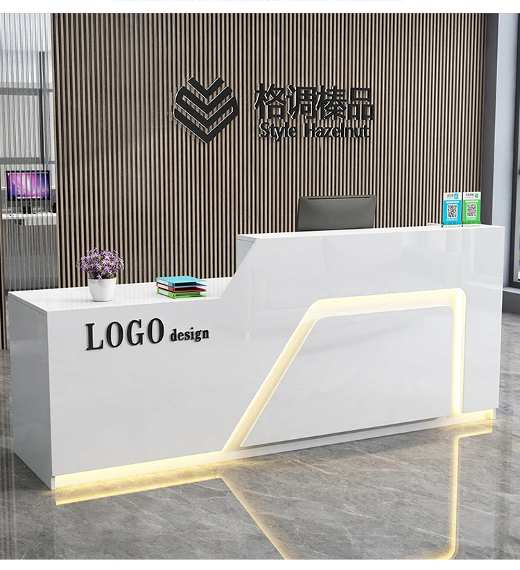 Cashier Shop Small bar Table Simple Modern Clothing Supermarket Beauty Salon Company Reception Desk
Cashier Shop Small bar Table Simple Modern Clothing Supermarket Beauty Salon Company Reception Desk