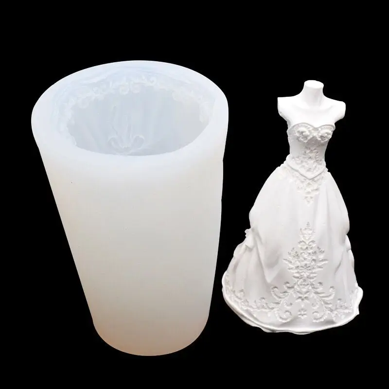 Princess Girl Dress Candle Mold Resin Silicone Diy Handmade For Children Gift Wax Soap Moulds Guest Wedding Souvenirs
Princess Girl Dress Candle Mold Resin Silicone Diy Handmade For Children Gift Wax Soap Moulds Guest Wedding Souvenirs