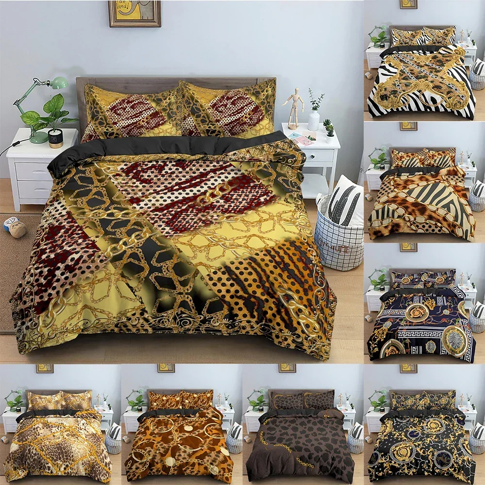 3D Chain Pattern Bedding Set Duvet Cover Comforter Covers For Bedroom Twin King Size Soft Quilt Cover With Pillowcase 2/3 PCS
3D Chain Pattern Bedding Set Duvet Cover Comforter Covers For Bedroom Twin King Size Soft Quilt Cover With Pillowcase 2/3 PCS