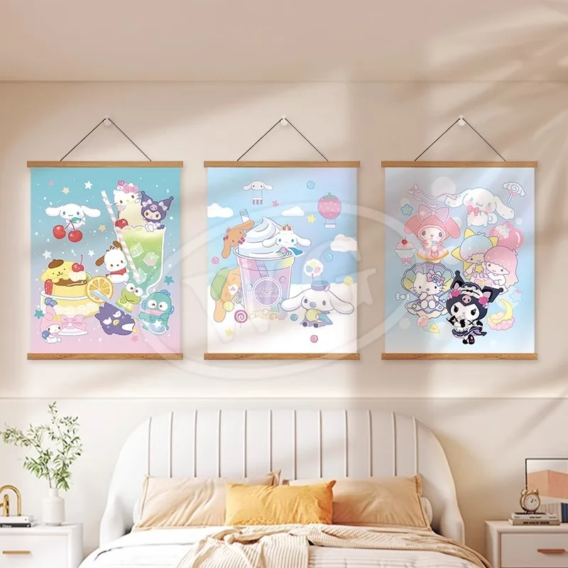 Sanrio мультфильм милые аниме украшения подвесная картина на стене холодильника спальня общежитие детская комната Kuromi
Sanrio мультфильм милые аниме украшения подвесная картина на стене холодильника спальня общежитие детская комната Kuromi