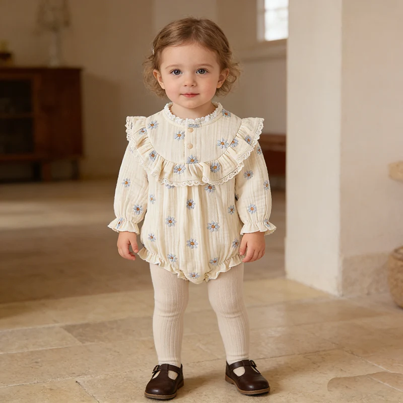 2026 New Spring 0-24M Baby Girl Clothing Toddler Baby Girl Romper Long Sleeved Cotton Print Infant Baby Girls Jumpsuit
2026 New Spring 0-24M Baby Girl Clothing Toddler Baby Girl Romper Long Sleeved Cotton Print Infant Baby Girls Jumpsuit