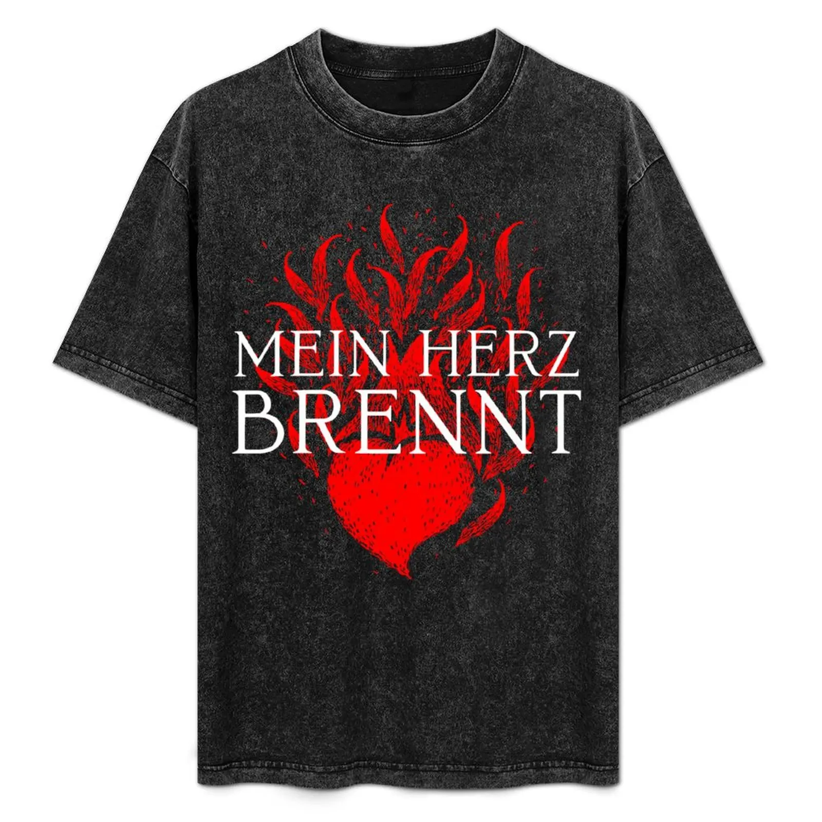 Mein Herz Brennt T-Shirt Comfortable Basic Crew Neck Tee
Mein Herz Brennt T-Shirt Comfortable Basic Crew Neck Tee