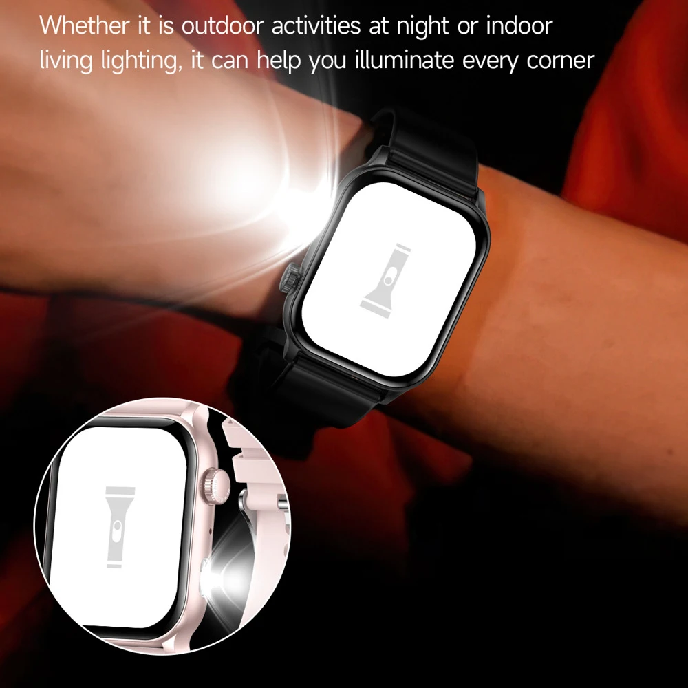SOS Waterproof Smartwatch Men Women 1.95" AMOLED Large Screen BT Call Flashlight Outdoor Sports Fitness Smart Watch Music Health
SOS Waterproof Smartwatch Men Women 1.95" AMOLED Large Screen BT Call Flashlight Outdoor Sports Fitness Smart Watch Music Health