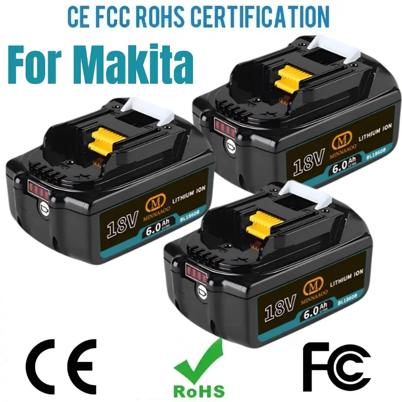 Original For Makita 18V Battery BL1840 BL1860B BL1815 18V Lithium-ion Battery Pack Tools
Original For Makita 18V Battery BL1840 BL1860B BL1815 18V Lithium-ion Battery Pack Tools