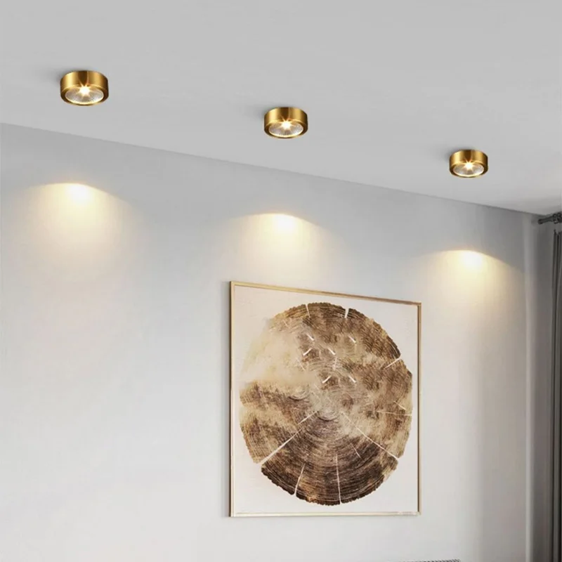 Luxury Brass Corridor Ceiling Light Downlights Lamps for Bedroom Living Room Aisle Hallway Entryway Indoor Lighting Copper 4000K
Luxury Brass Corridor Ceiling Light Downlights Lamps for Bedroom Living Room Aisle Hallway Entryway Indoor Lighting Copper 4000K