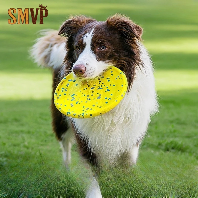 Soft Dog Frisbee Durable Chew Resistant Flying Disc Toy Safe Non Toxic Interactive Fetch Toy for Medium Large Dogs
Soft Dog Frisbee Durable Chew Resistant Flying Disc Toy Safe Non Toxic Interactive Fetch Toy for Medium Large Dogs
