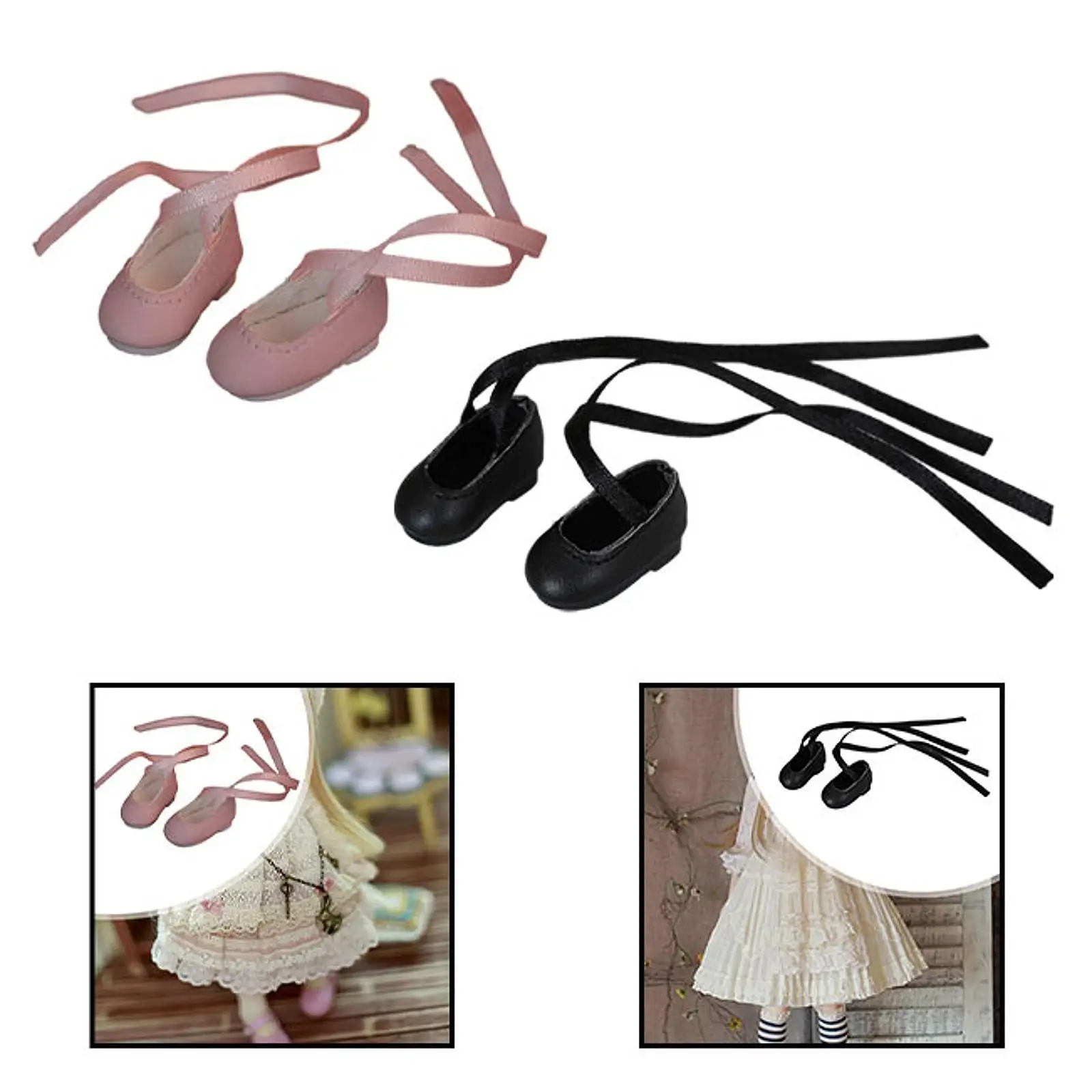 BJD Doll Photo Prop BJD Doll Shoes for 1/6 Doll Action Figures Dress up
BJD Doll Photo Prop BJD Doll Shoes for 1/6 Doll Action Figures Dress up