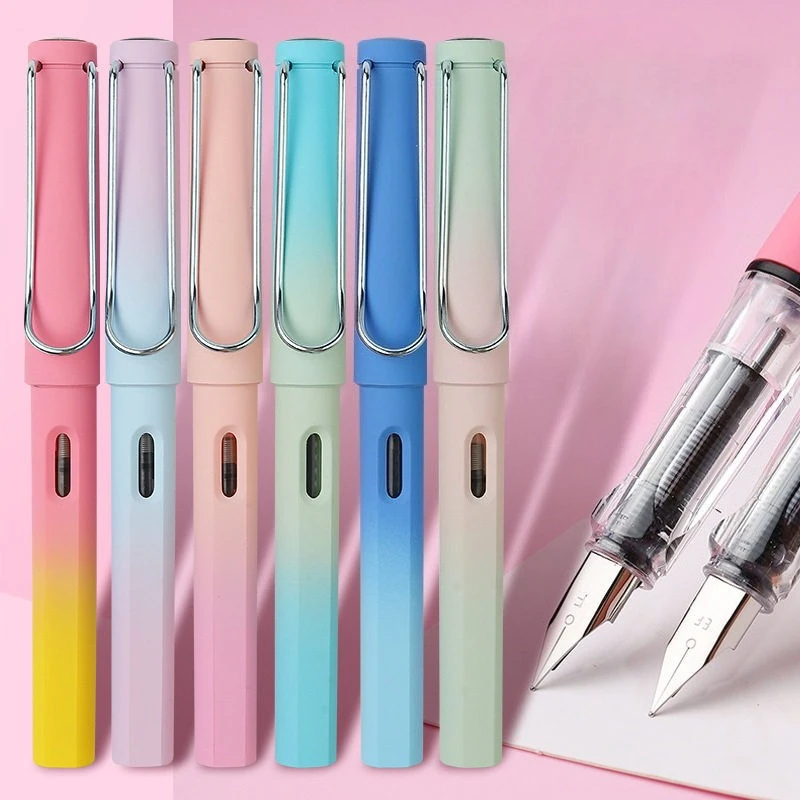 Student Beginner EF Primary School Student Special Pen Ink Bag Ink Absorber Pen
Student Beginner EF Primary School Student Special Pen Ink Bag Ink Absorber Pen