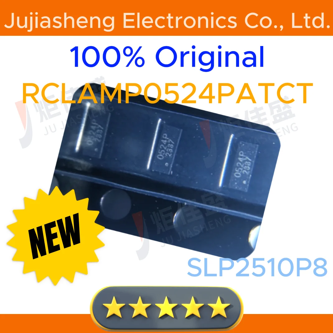 50pcs New original RCLAMP0524PATCT RCLAMP0524 HDMI interface protection IC Electronic Component
50pcs New original RCLAMP0524PATCT RCLAMP0524 HDMI interface protection IC Electronic Component