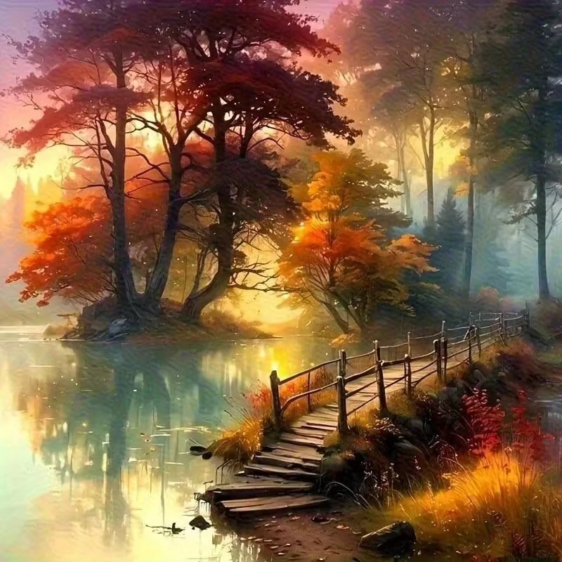Dreamy Warm Fall Blend Art Jigsaw Puzzle, Amber Golden Tone Mist Impasto & Autumn Foliage Mixed Serene Room Vibe
Dreamy Warm Fall Blend Art Jigsaw Puzzle, Amber Golden Tone Mist Impasto & Autumn Foliage Mixed Serene Room Vibe
