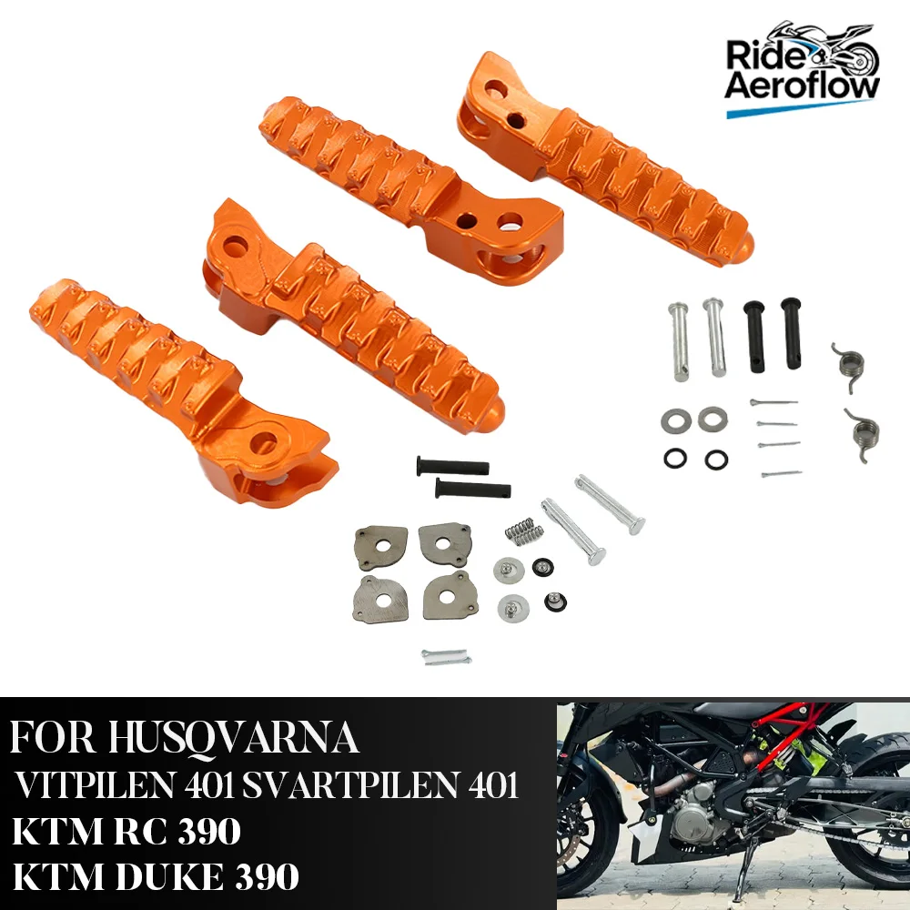 Fit For KTM DUKE 200 250 390 SVARTPILEN 401 RC HUSQVARNA Motorcycle Accessories Front Foot Pegs Footrests Pedals Rear Pegs pedal
Fit For KTM DUKE 200 250 390 SVARTPILEN 401 RC HUSQVARNA Motorcycle Accessories Front Foot Pegs Footrests Pedals Rear Pegs pedal