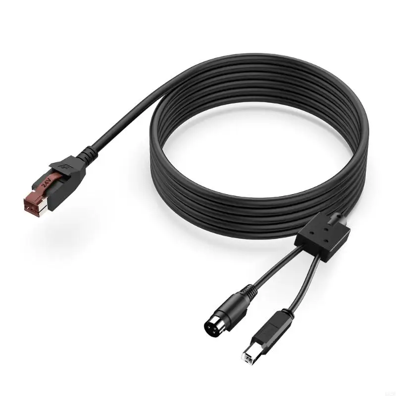 462E USB to 3Pin Power Din Male USB2.0 B Male Cable Line for Scanning Guns Barcode
462E USB to 3Pin Power Din Male USB2.0 B Male Cable Line for Scanning Guns Barcode
