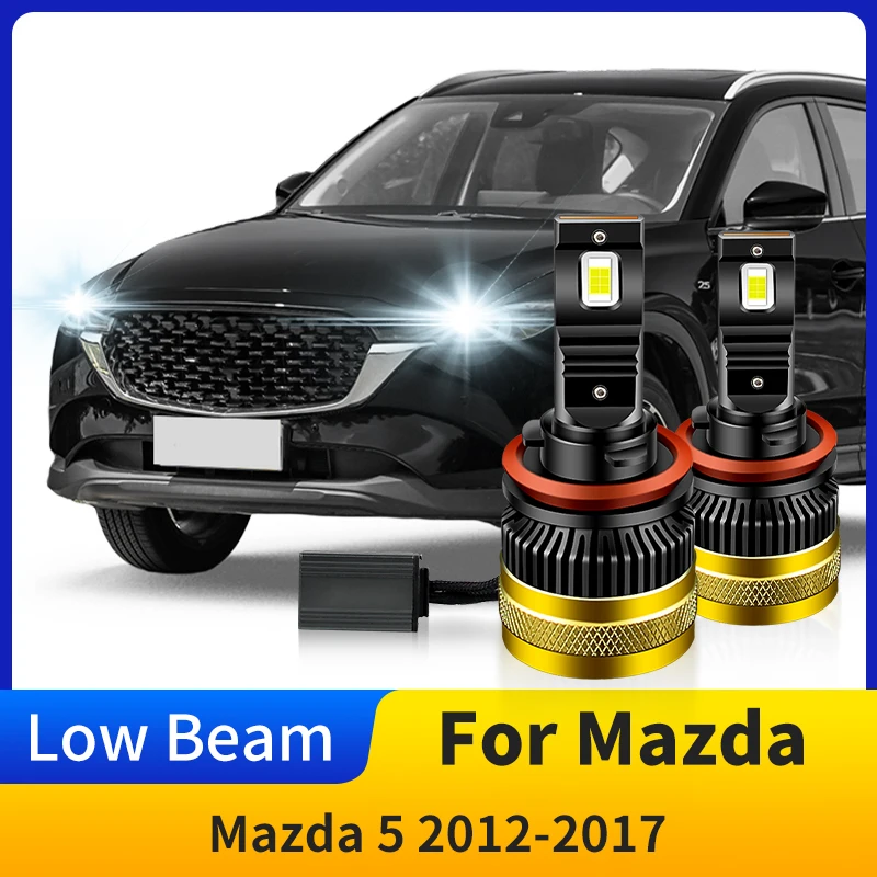 2pcs Long Lifespan CANbus LED Headlight bulb For Mazda 5 2012-2017 2013 2014 2015 2016 Low Beam Light Lamp Bulbs Auto Accessory
2pcs Long Lifespan CANbus LED Headlight bulb For Mazda 5 2012-2017 2013 2014 2015 2016 Low Beam Light Lamp Bulbs Auto Accessory