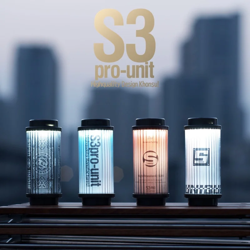 Khonsu S3 Pro Rechargeable Camp Lantern Multifunctional Detachable Large Long Battery Life Outdoor Hiking Emergency Light
Khonsu S3 Pro Rechargeable Camp Lantern Multifunctional Detachable Large Long Battery Life Outdoor Hiking Emergency Light