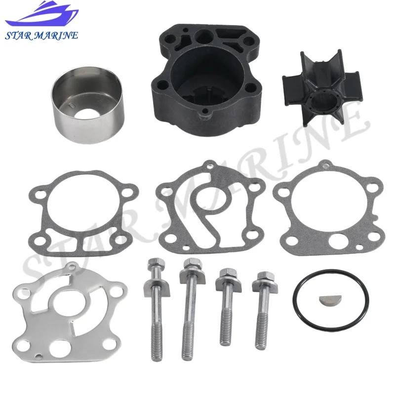 692-W0078-00 Water Pump Impeller Kit with housing 692-W0078-A0 for Yamaha 2T 70 75 80 85 90 HP Outboard Motor 692-W0078-01-00
692-W0078-00 Water Pump Impeller Kit with housing 692-W0078-A0 for Yamaha 2T 70 75 80 85 90 HP Outboard Motor 692-W0078-01-00