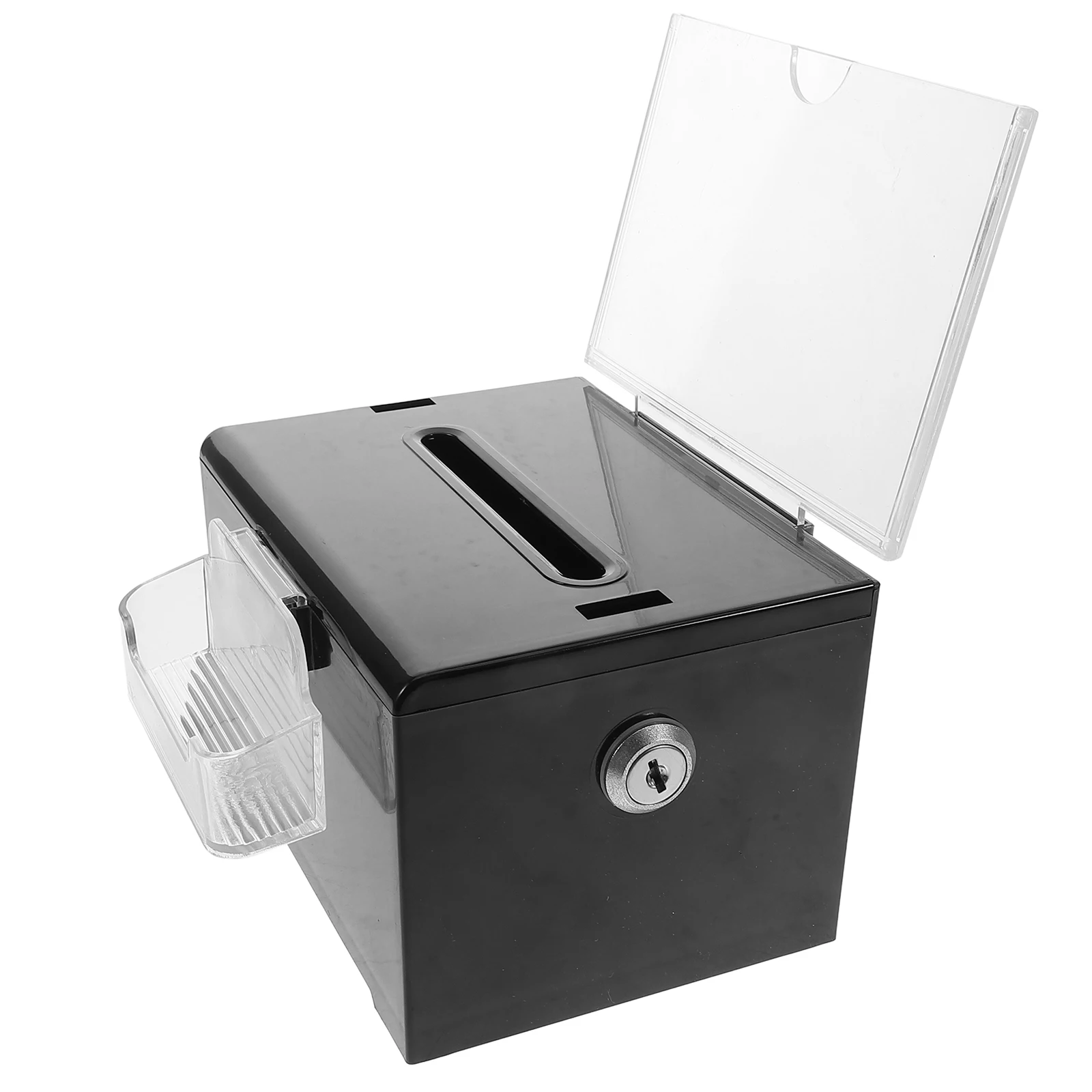 Secure Acrylic Donation Box Clear Lockable Voting Suggestion Case Transparent Collection Box for Public Events Fundraisers
Secure Acrylic Donation Box Clear Lockable Voting Suggestion Case Transparent Collection Box for Public Events Fundraisers