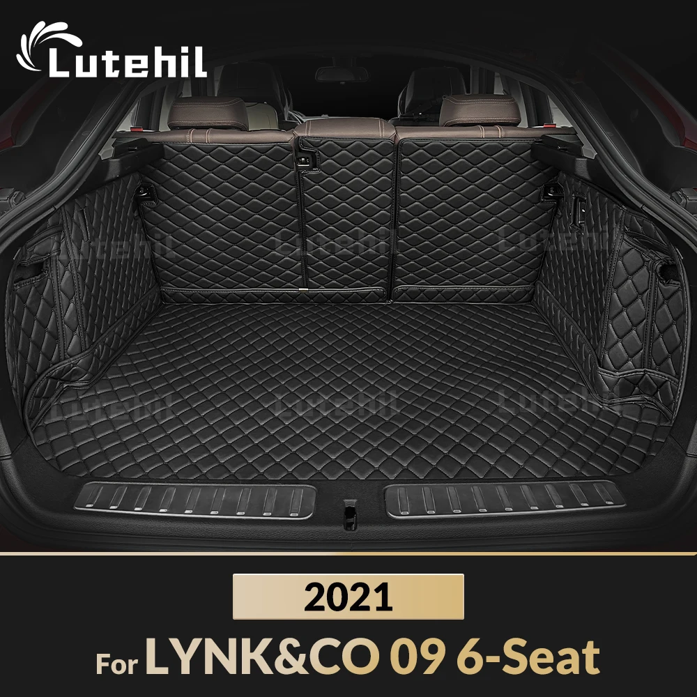 Для LYNK & CO 09 6-местный 2021, автомобильный полный коврик для багажника Lutehil, чехол для багажника автомобиля, подкладка для багажника, аксессуары для интерьера
Для LYNK & CO 09 6-местный 2021, автомобильный полный коврик для багажника Lutehil, чехол для багажника автомобиля, подкладка для багажника, аксессуары для интерьера