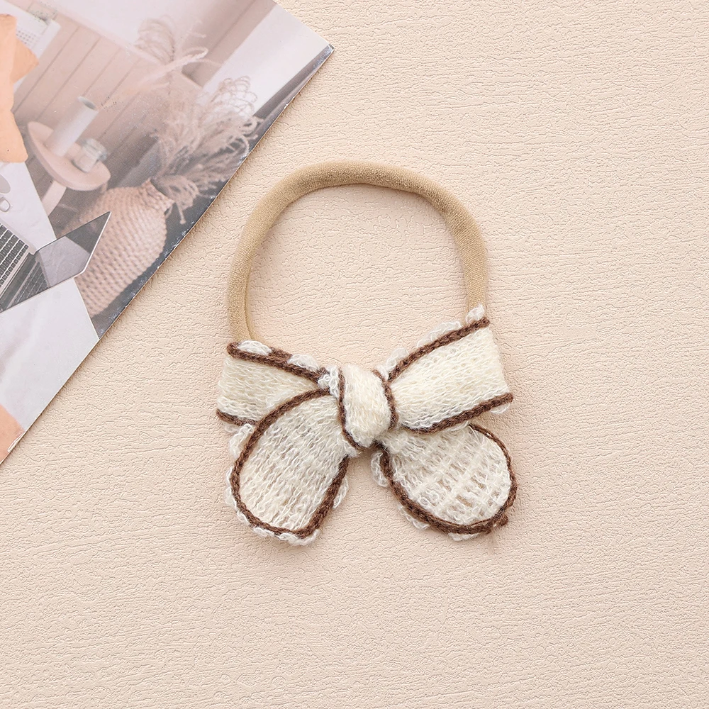 Cute Knit Bow Headband for Baby Girl Nylon Soft Hair Band Kids Children Elegant Elastic Turban Girl Hair Accessories Headwear
Cute Knit Bow Headband for Baby Girl Nylon Soft Hair Band Kids Children Elegant Elastic Turban Girl Hair Accessories Headwear